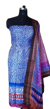 Tussar Silk Print Dupatta BASU
