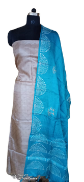 Tussar Silk Print Dupatta BASU