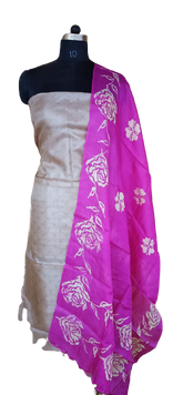 Tussar Silk Print Dupatta BASU