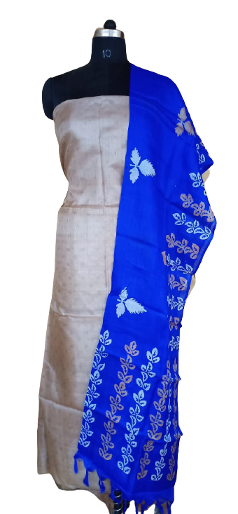 Tussar Silk Print Dupatta BASU