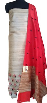 Tussar Silk Print Dupatta BASU