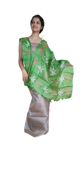 Tussar Silk Print Dupatta BASU