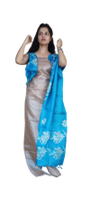 Tussar Silk Print Dupatta BASU
