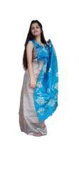 Tussar Silk Print Dupatta BASU