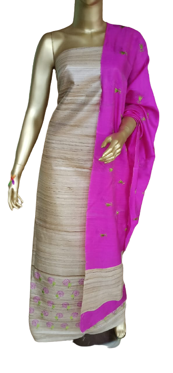 Tussar Silk Print Dupatta BASU