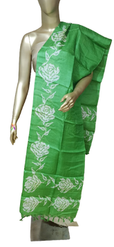 Tussar Silk Print Dupatta BASU