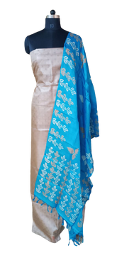 Tussar Silk Print Dupatta BASU