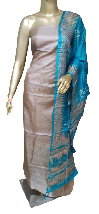 Tussar Silk Print Dupatta BASU