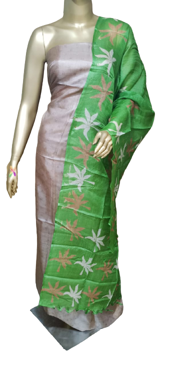 Tussar Silk Print Dupatta BASU