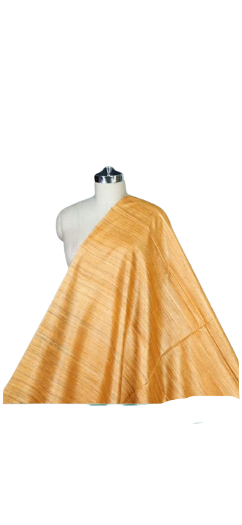 Tussar Ghicha Silk Fabric M J HANDLOOM