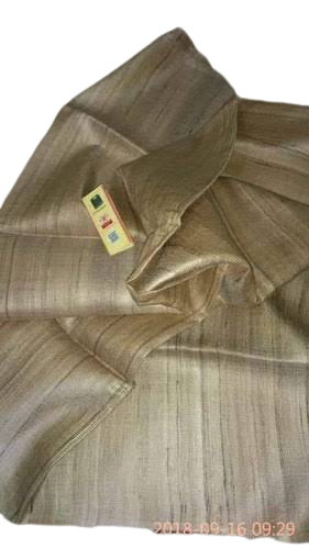 Tussar Ghicha Silk Fabric M J HANDLOOM