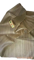 Tussar Ghicha Silk Fabric M J HANDLOOM
