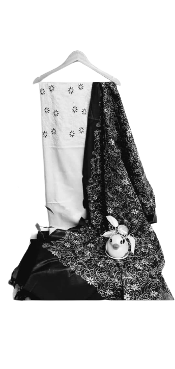 Soft Silk Embroidery Suit M J HANDLOOM