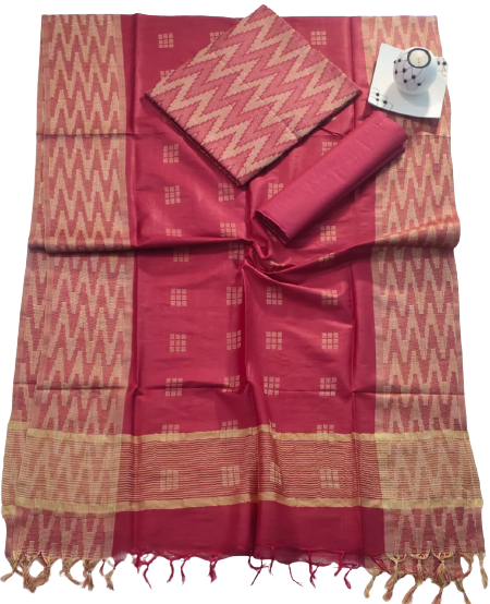 Soft Silk Suit M J HANDLOOM