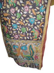 TUSSAR SILK PRINT SAREE