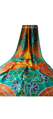 Bishnupuri Silk Hand Painting Saree PLASH