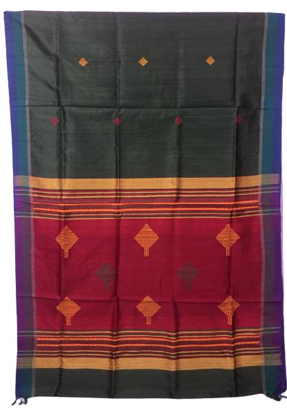 Tussar dupion silk saree SILK ZONE