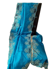 Tussar silk cutwork saree SILK ZONE