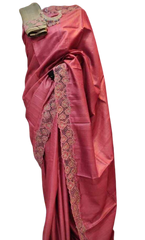 Tussar silk cotwork saree SILK ZONE