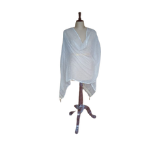 Organza jute dupatta M J HANDLOOMS