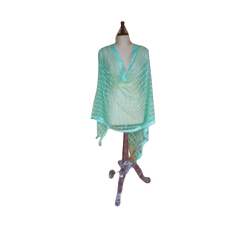 Organza jute dupatta M J HANDLOOMS