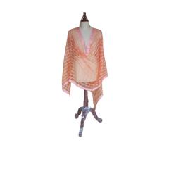 Organza jute dupatta M J HANDLOOMS