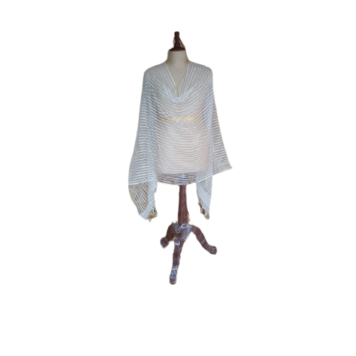 Organza jute dupatta M J HANDLOOMS