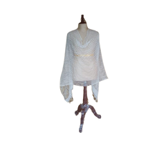 Organza jute dupatta M J HANDLOOMS