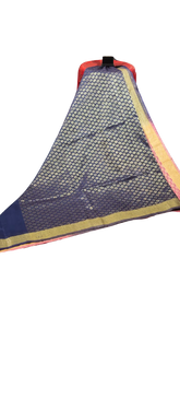 Soft silk zari buta saree Taj