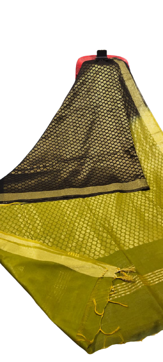 Soft silk buta saree Taj