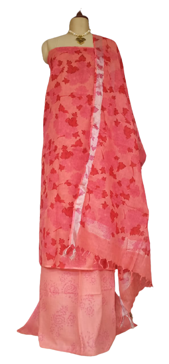 Linen printed suit SILK ZONE