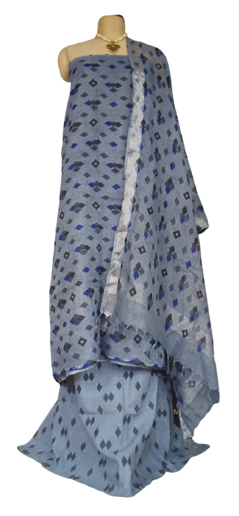 Linen printed suit SILK ZONE