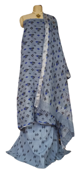 Linen printed suit SILK ZONE