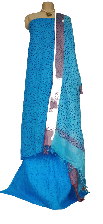 Linen printed suit SILK ZONE