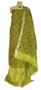 Linen printed suit SILK ZONE