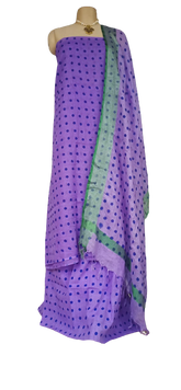 Linen printed suit SILK ZONE