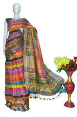 Linen digital print saree Yasir