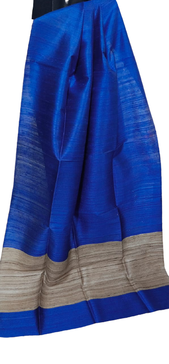 Pure dupion silk saree Quis