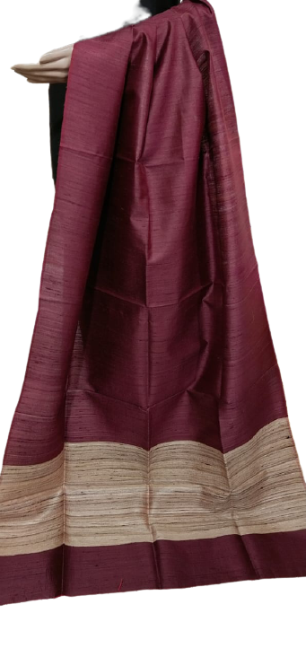 Pure dupion silk dupatta Quis