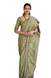 Jayshree zari border saree SILK ZONE