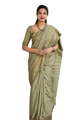 Jayshree zari border saree SILK ZONE