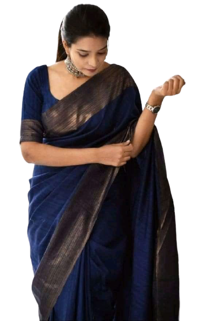 Jayshree zari border saree SILK ZONE