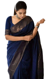 Jayshree zari border saree SILK ZONE