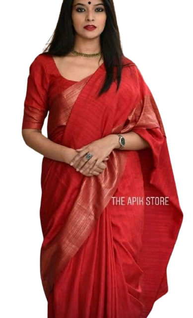 Jayshree zari border saree SILK ZONE