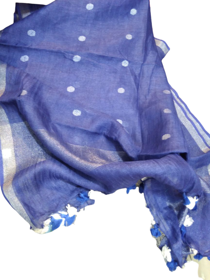 Linen kora buta dupatta SILK ZONE