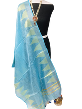 Tissue linen temple border dupatta Express