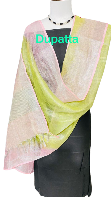 Tissue linen dupatta Express