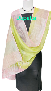 Tissue linen dupatta Express