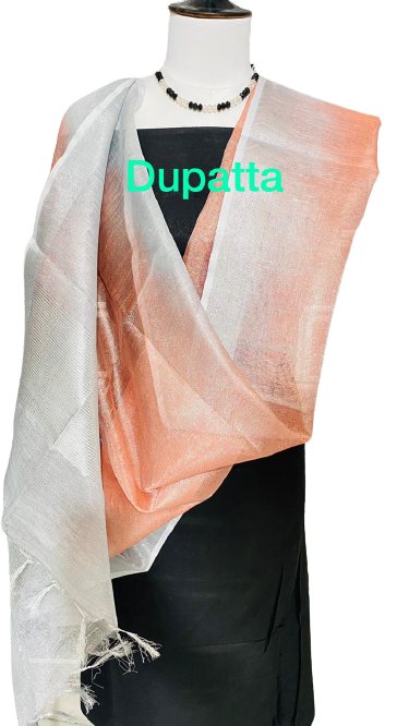 Tissue linen dupatta Express