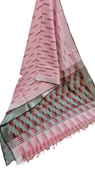 Ikkat khadi linen saree SILK ZONE